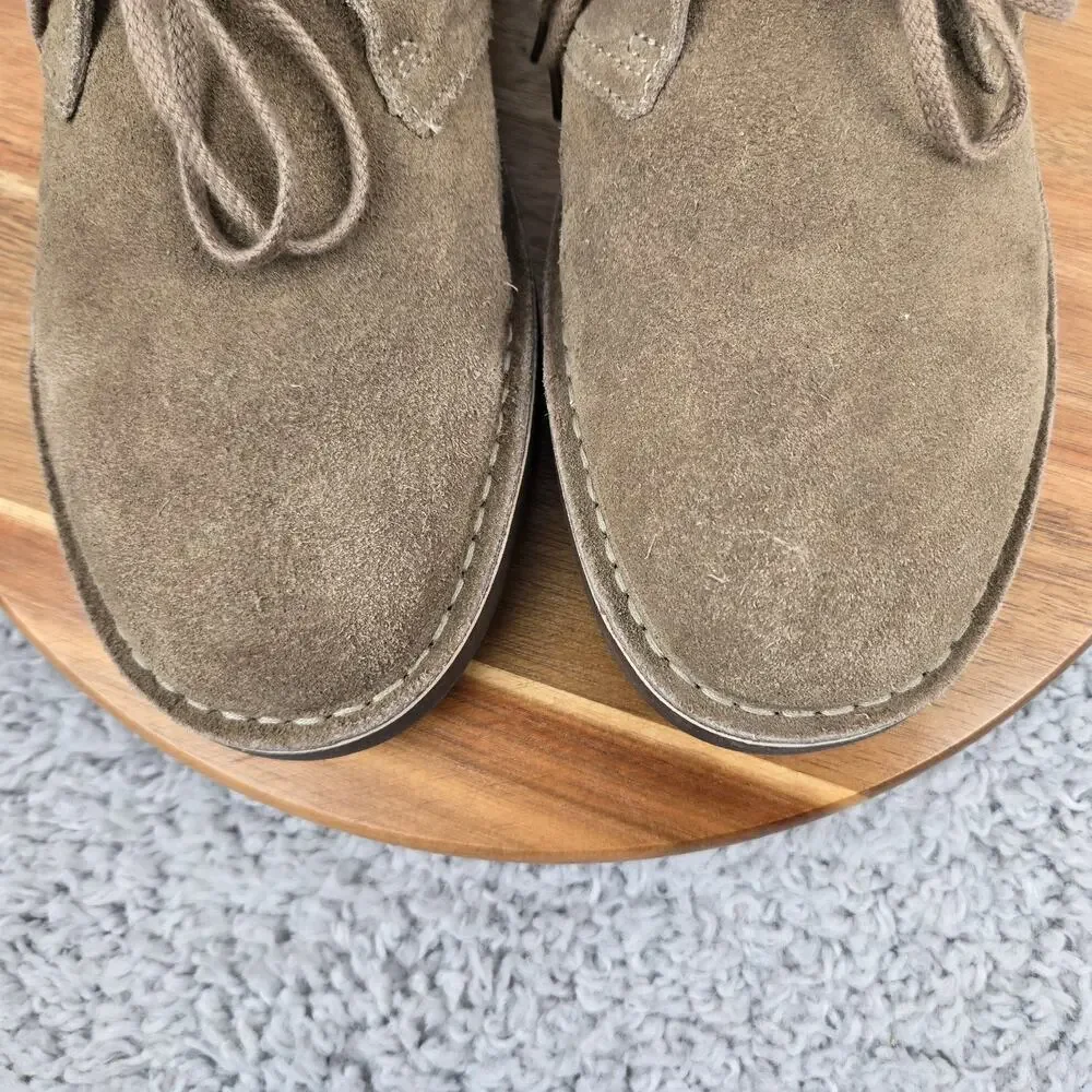 Clarks Men 10M Bushacre 2 Brown Suede Casual Daily Lifestyle Desert Chukka Boot